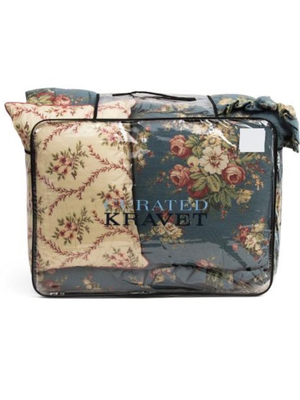 KRAFT HOME cotton reversible floral comforter set